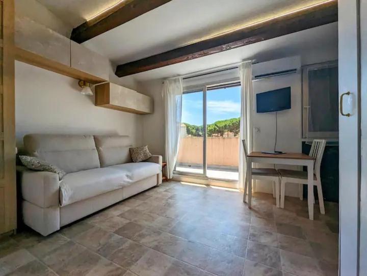 Appartement Pinede Piscine Clim Proche Plage Village Naturiste 아그 외부 사진